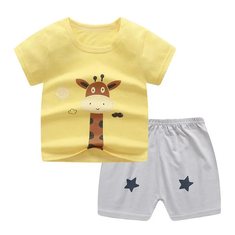 2-piece Pajamas Sets for Toddler Boy Wholesale Children's Clothing