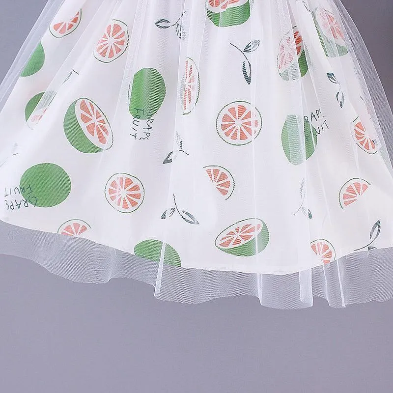 2-piece Pretty Dress with Hat Wholesale children's clothing