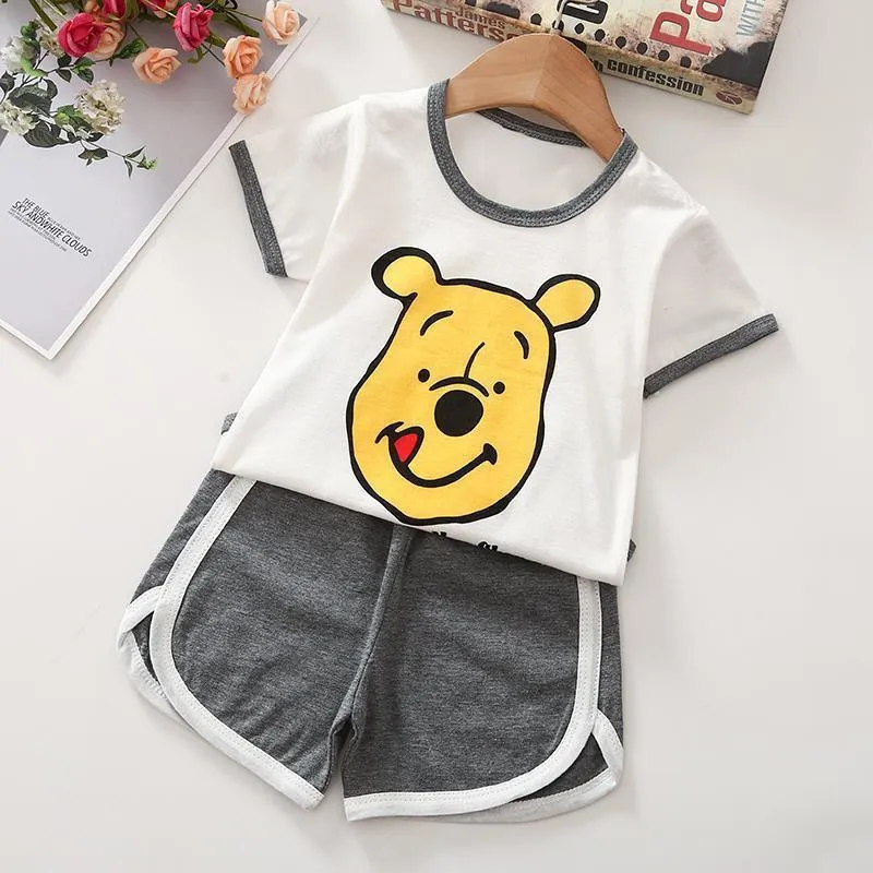 2-piece T-shirt & Shorts for Toddler Boy Wholesale Children's Clothing