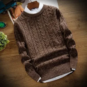 Autumn and winter turtleneck slimfit sweater