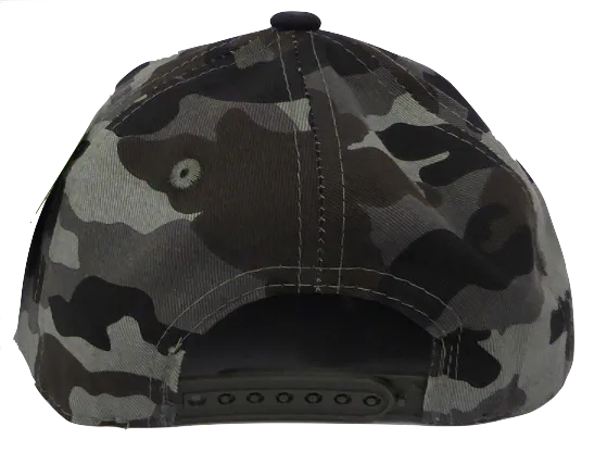 Baby and Children's Camo SnapBack Hat in Grey