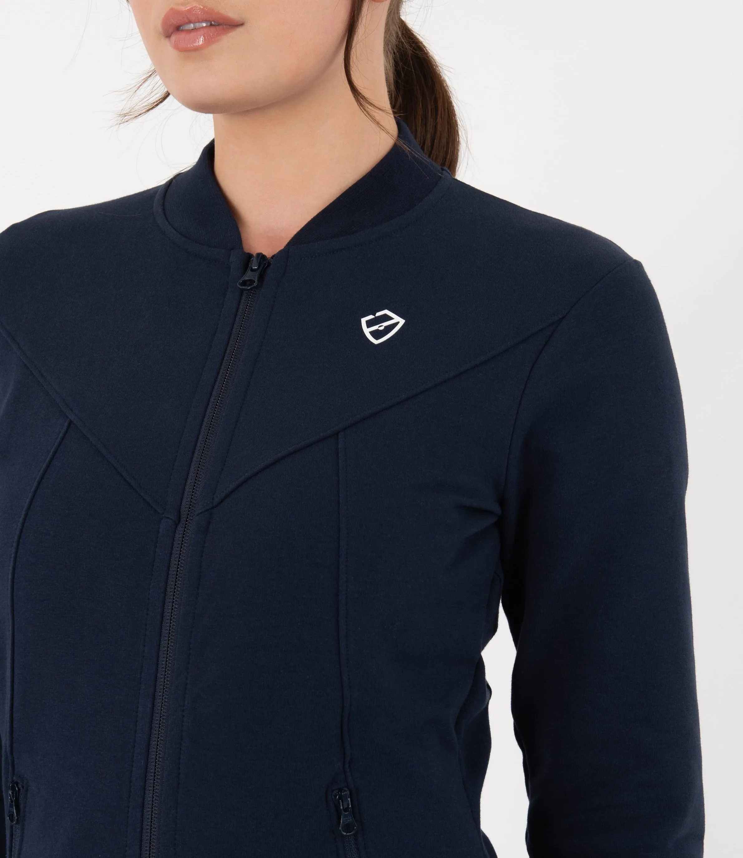 Beatrice Jacket - Navy/White