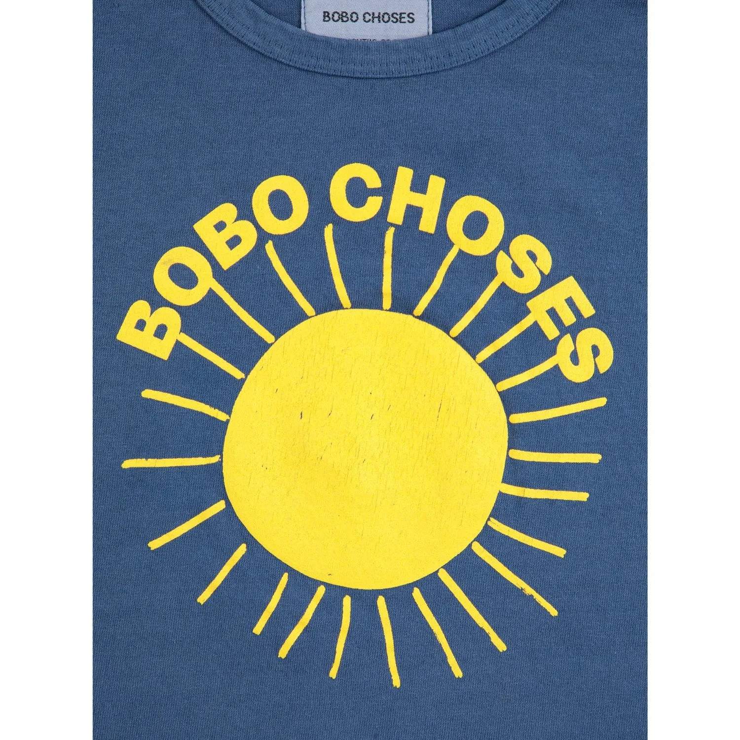 Bobo Choses Navy Blue Baby Bobo Choses Sun Navy T-Shirt