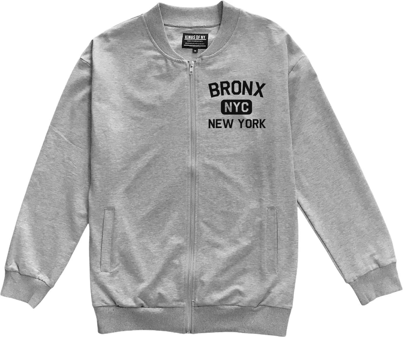 Bronx NYC New York Men's Cotton Bomber Jacket