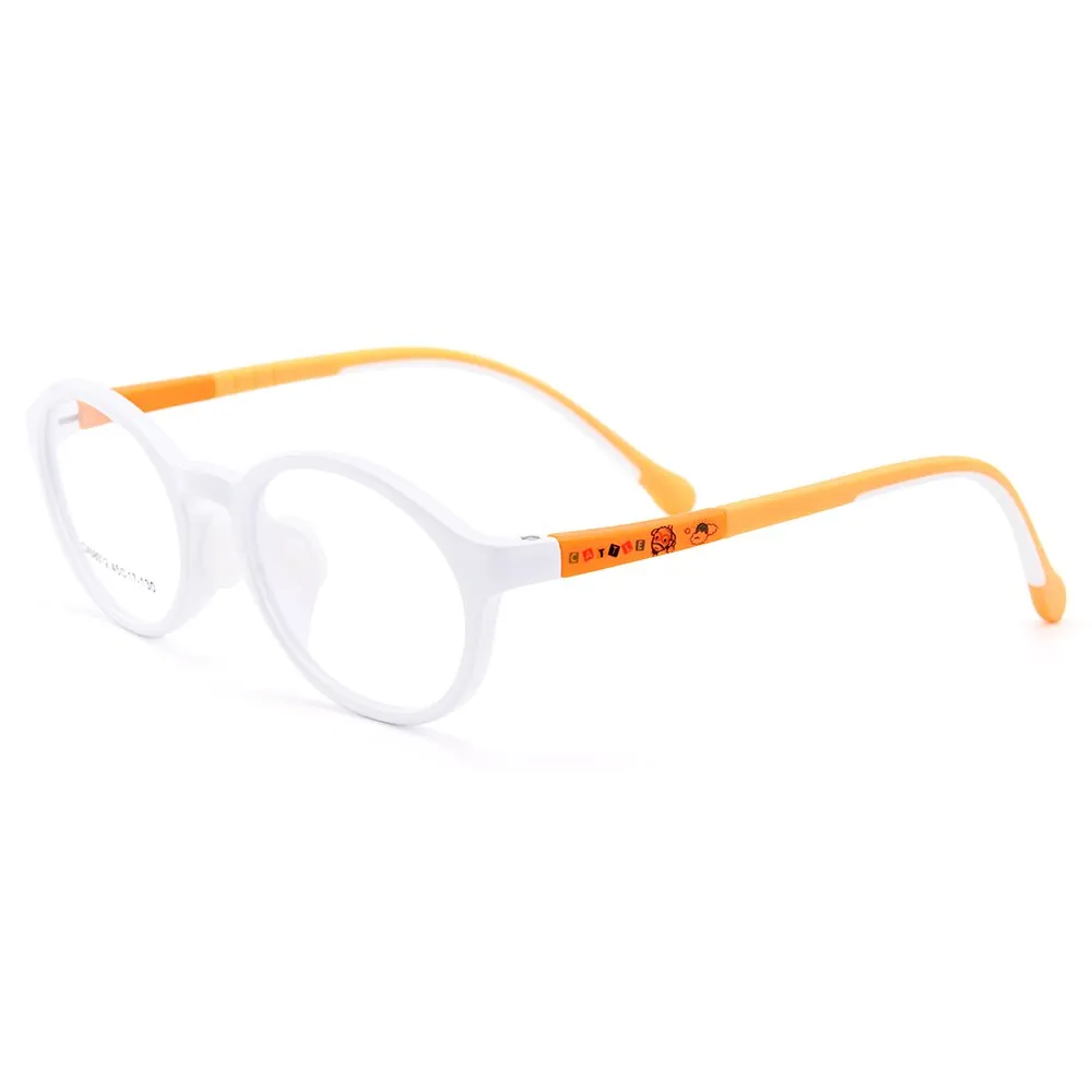 Children's Eyeglasses Ultra-light Flexible TR90 Silica Gel Frame Cx68012