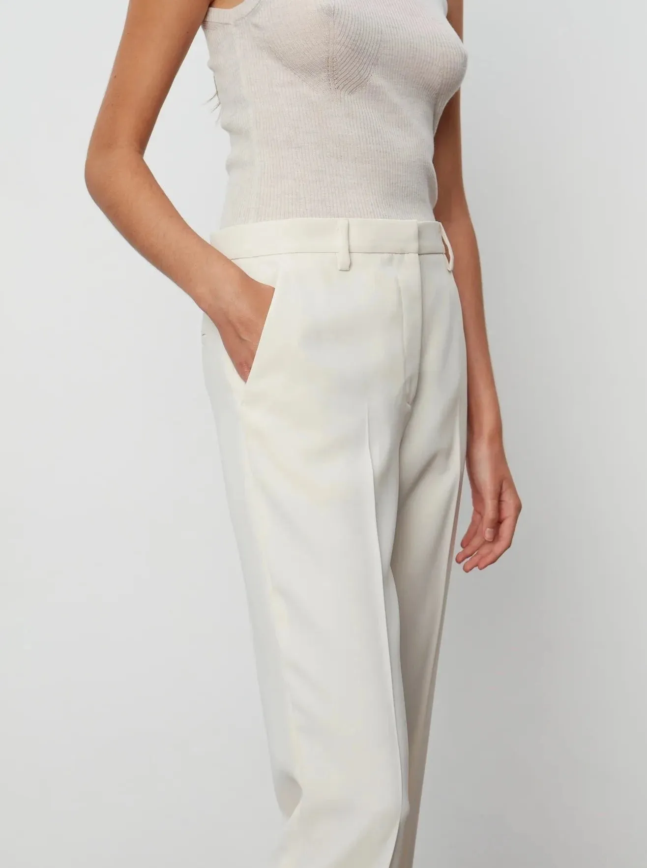 CLASSIC LADY PANTS | IVORY SHADE