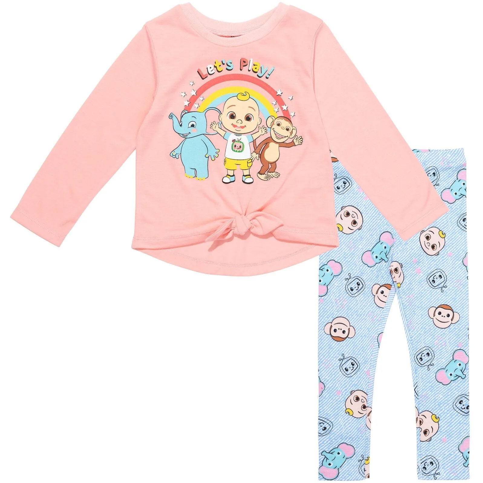 CoComelon JJ T-Shirt and Leggings Outfit Set