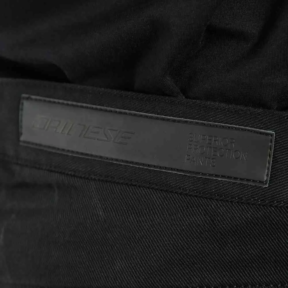 Dainese Classic Motorcycle Textile Pants, Regular Size, Black