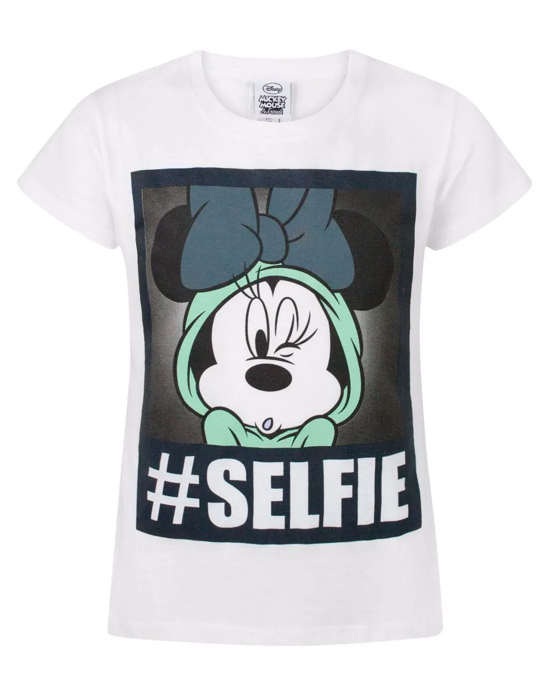 Disney Minnie Mouse Selfie Girl's T-Shirt