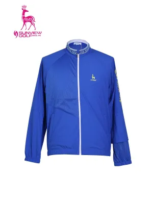 Electro Blue Windbreaker