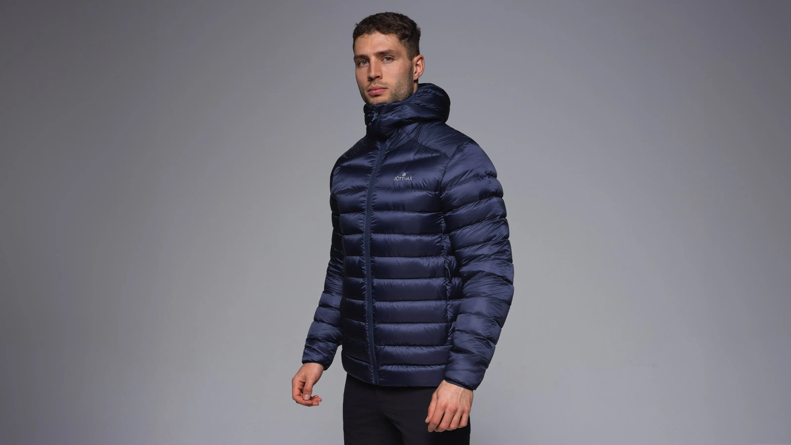 Fenrir Men's Lightweight Hooded Down Jacket