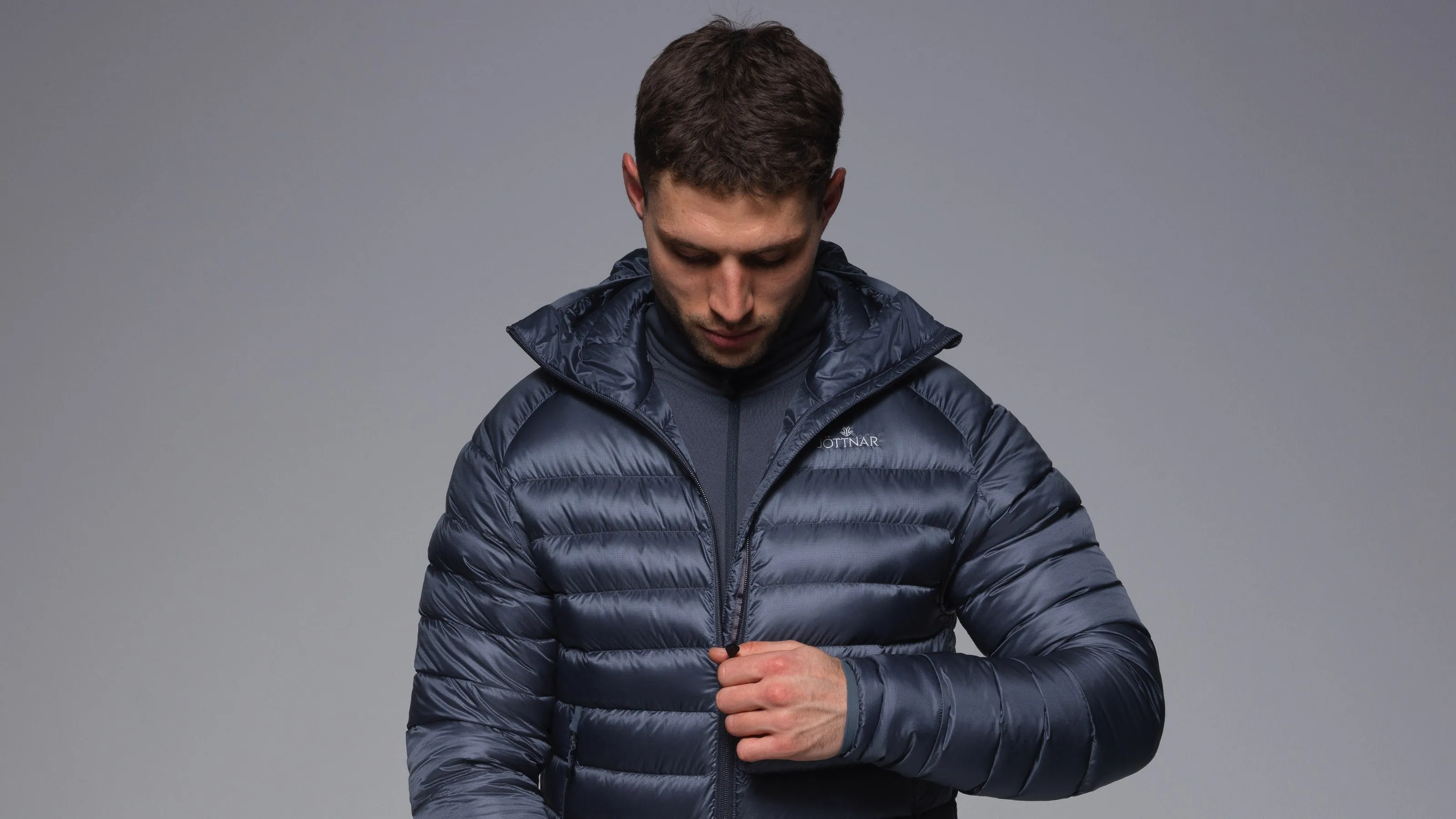 Fenrir Men's Lightweight Hooded Down Jacket