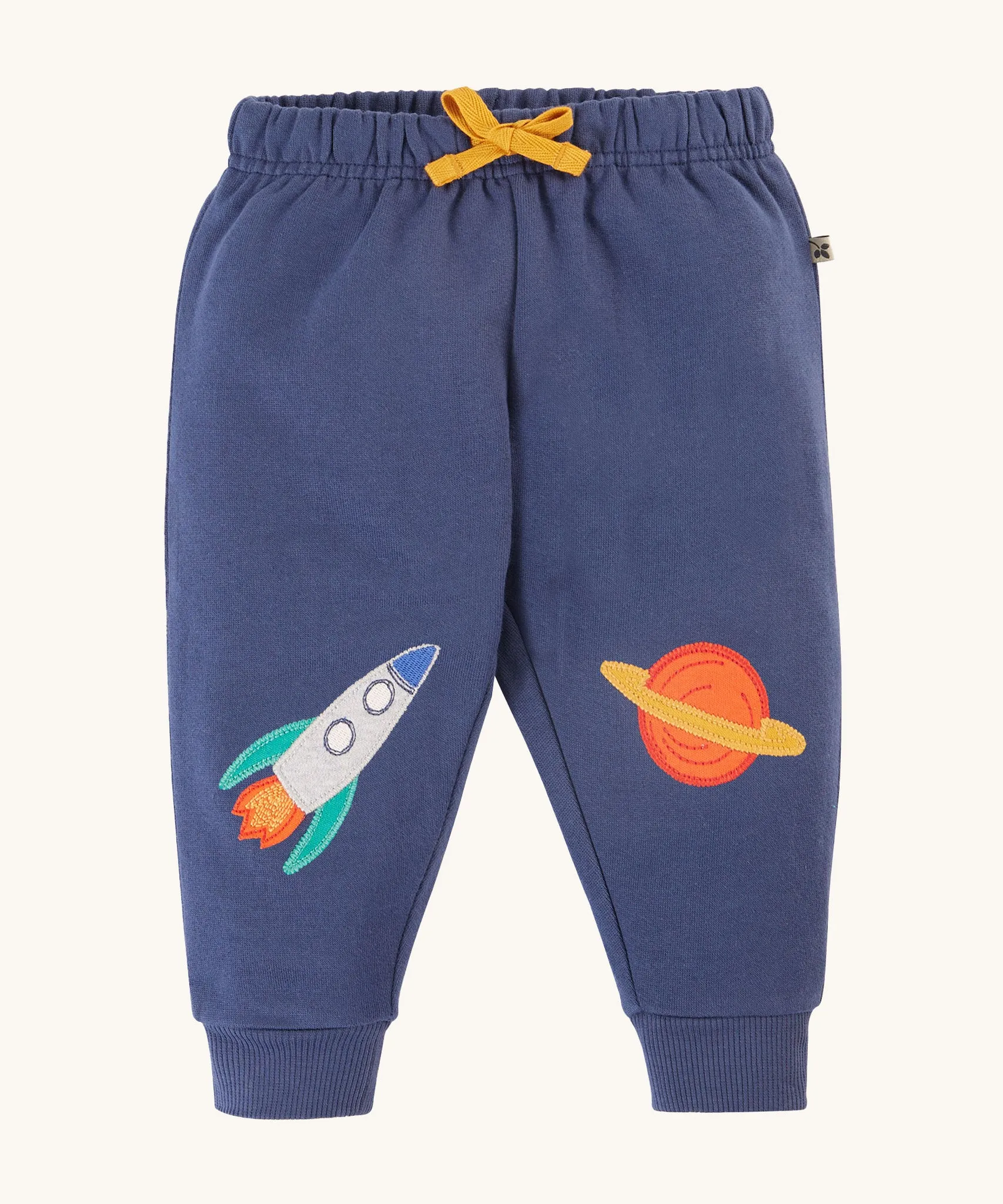 Frugi Character Crawlers - Navy Blue/Rocket