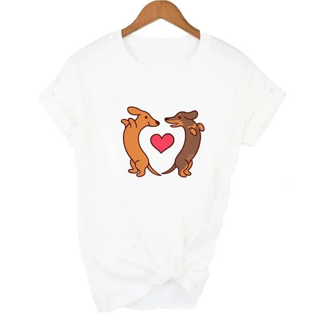 I Love Dachshunds T-Shirt