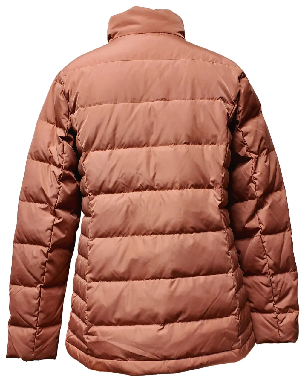 Lands End Ladies Down Puffer Jacket- Peach