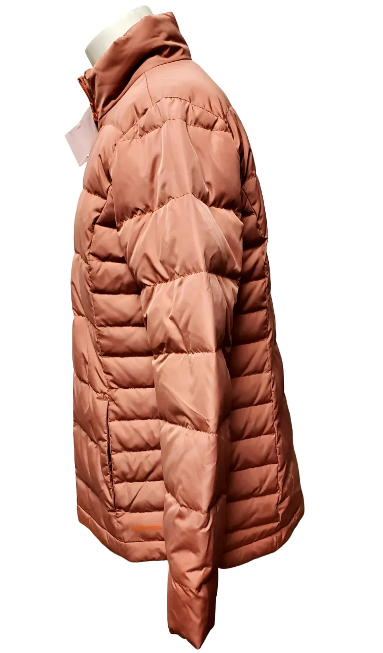 Lands End Ladies Down Puffer Jacket- Peach