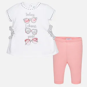 Mayoral Bow Legging Set