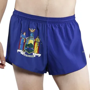 Men's 1" Elite Split Shorts- New York