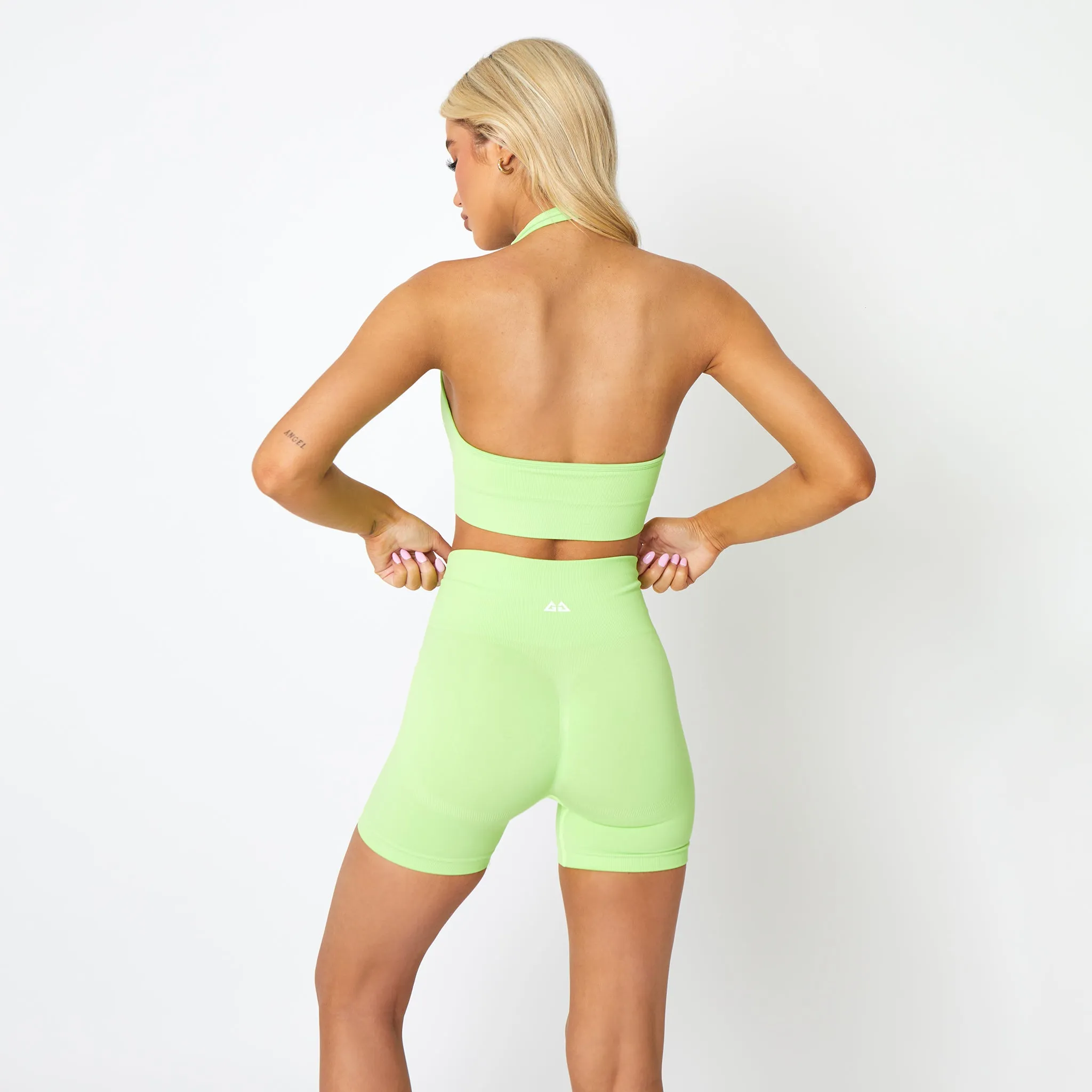 Motion Seamless Shorts - Lime Green