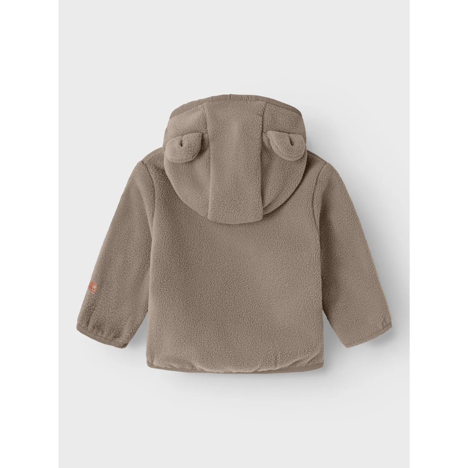 Name It Desert Taupe Meeko Fleece Jacket