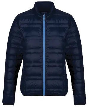 Navy/French Blue - Women's Firedown down-touch jacket