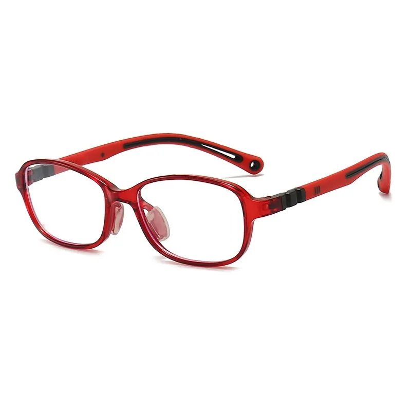 Oveliness Unisex Children's Full Rim Square Tr 90 Titanium Eyeglasses Trd104