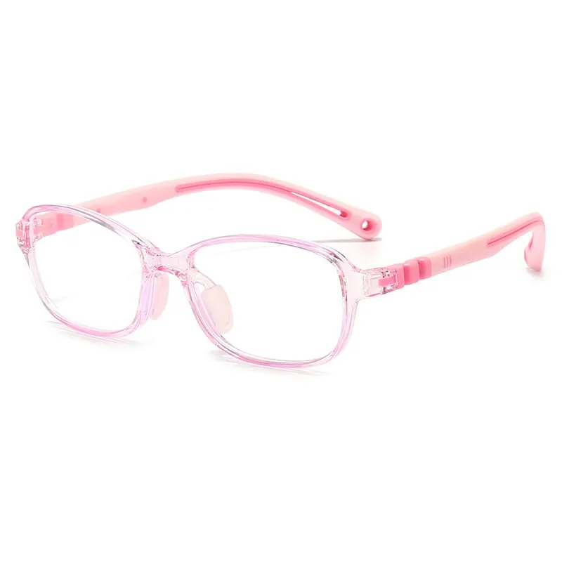 Oveliness Unisex Children's Full Rim Square Tr 90 Titanium Eyeglasses Trd104