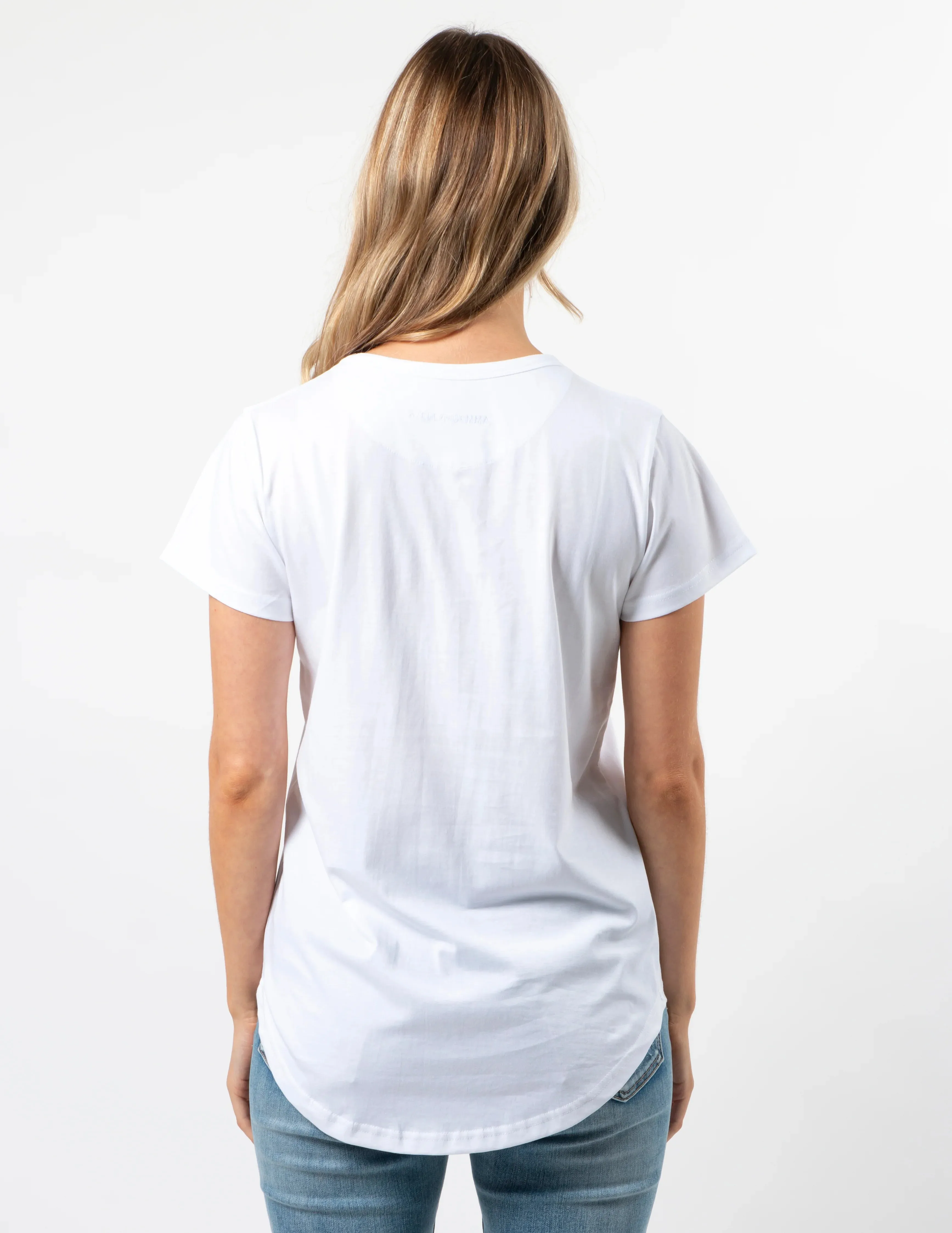 Stella   Gemma Fiore White T-Shirt