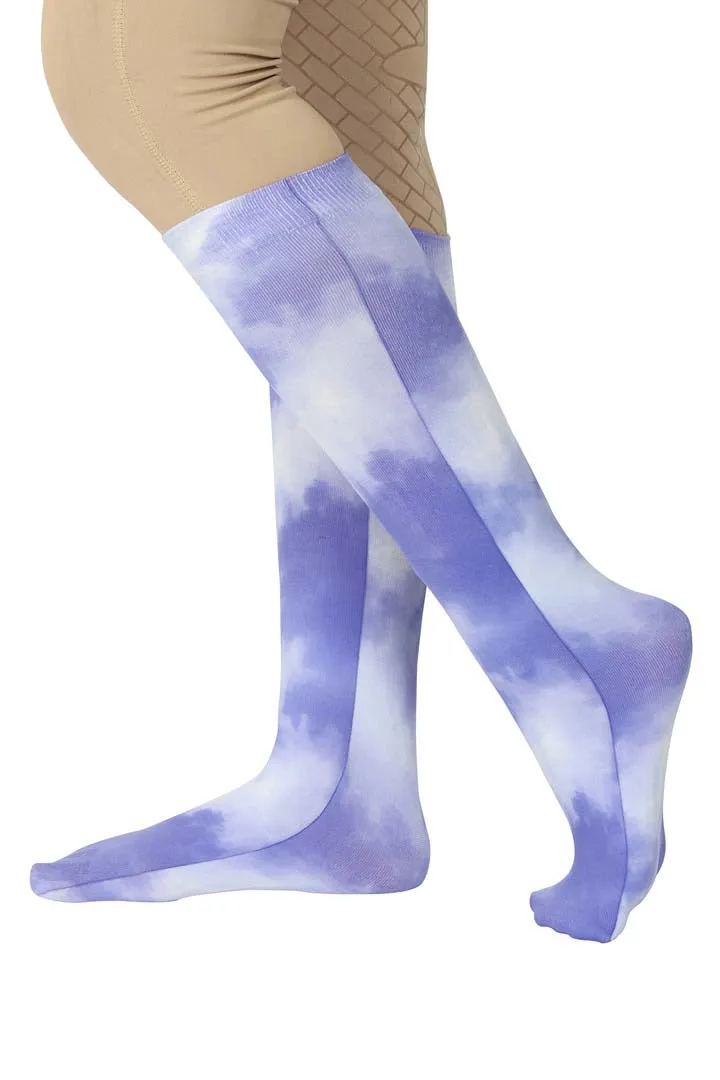 TuffRider Children's Cotton Feel Tie Dye Boot Socks