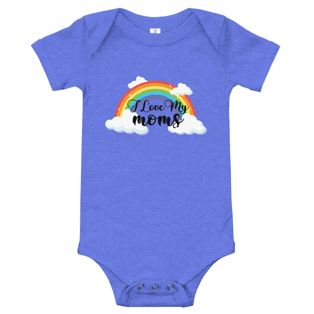 Two Moms Are Better Than One Adorable Pride Baby Onesie