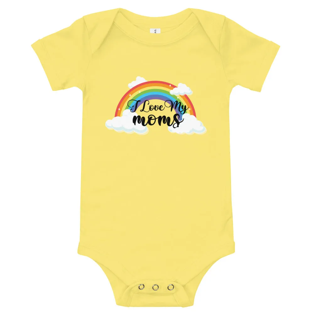 Two Moms Are Better Than One Adorable Pride Baby Onesie