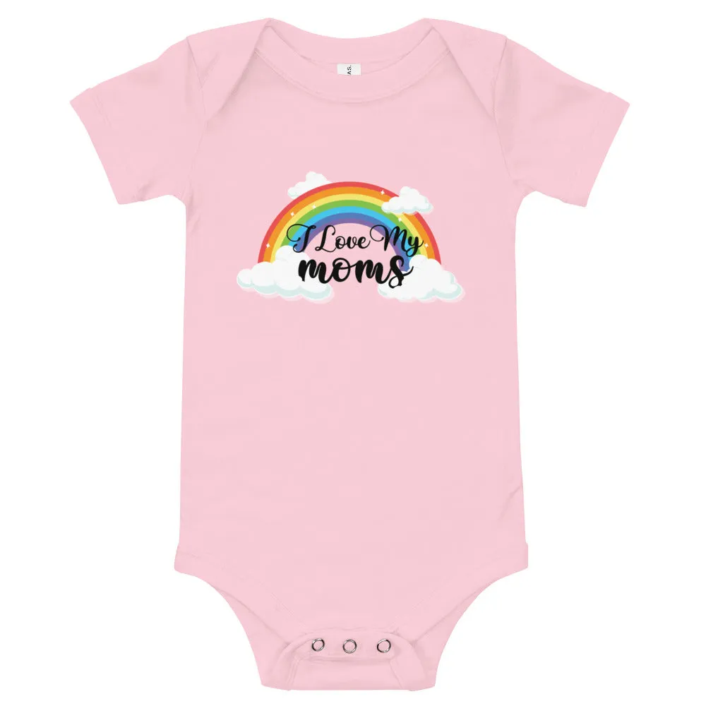 Two Moms Are Better Than One Adorable Pride Baby Onesie