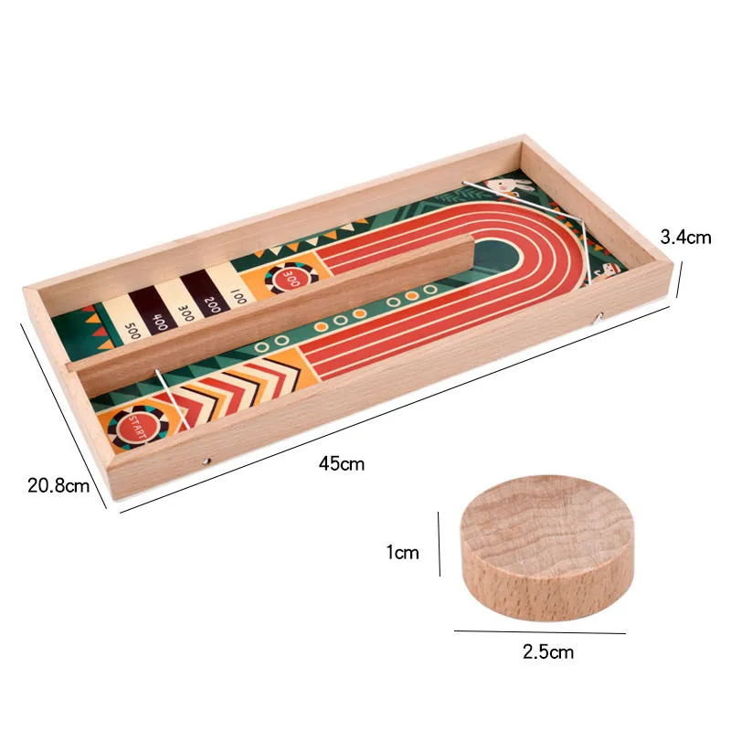 Wooden Bouncing Pinball Parent-childInteractive Board Game